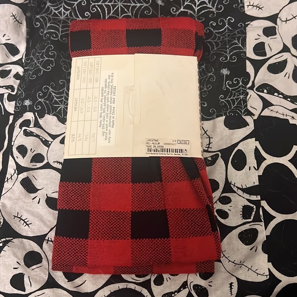 Charming Charlie tights plaid - Picture 3 of 4